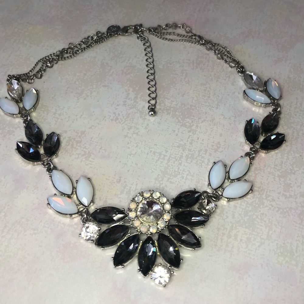 Icy Blue Statement Necklace